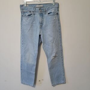 Levi's Light Blue Men's Straight Jeans